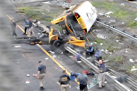 school bus accident yesterday in new